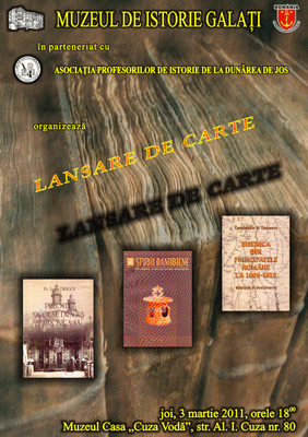 Afisul lansarii cartii prof. dr. Florin Marinescu 