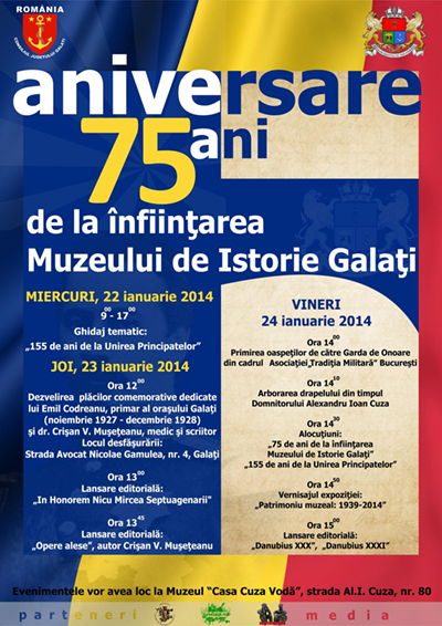 Aniversare: 75 de ani de Muzeu la Galati