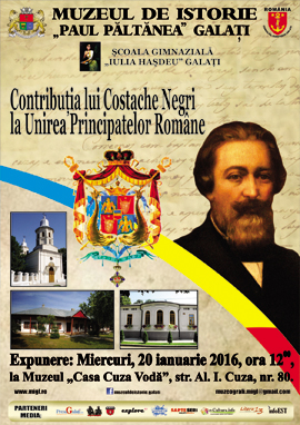 Contributia lui Costache Negri la Unirea Principatelor Romane