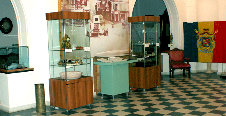 Imagine din expozi�ia Cuza si epoca sa